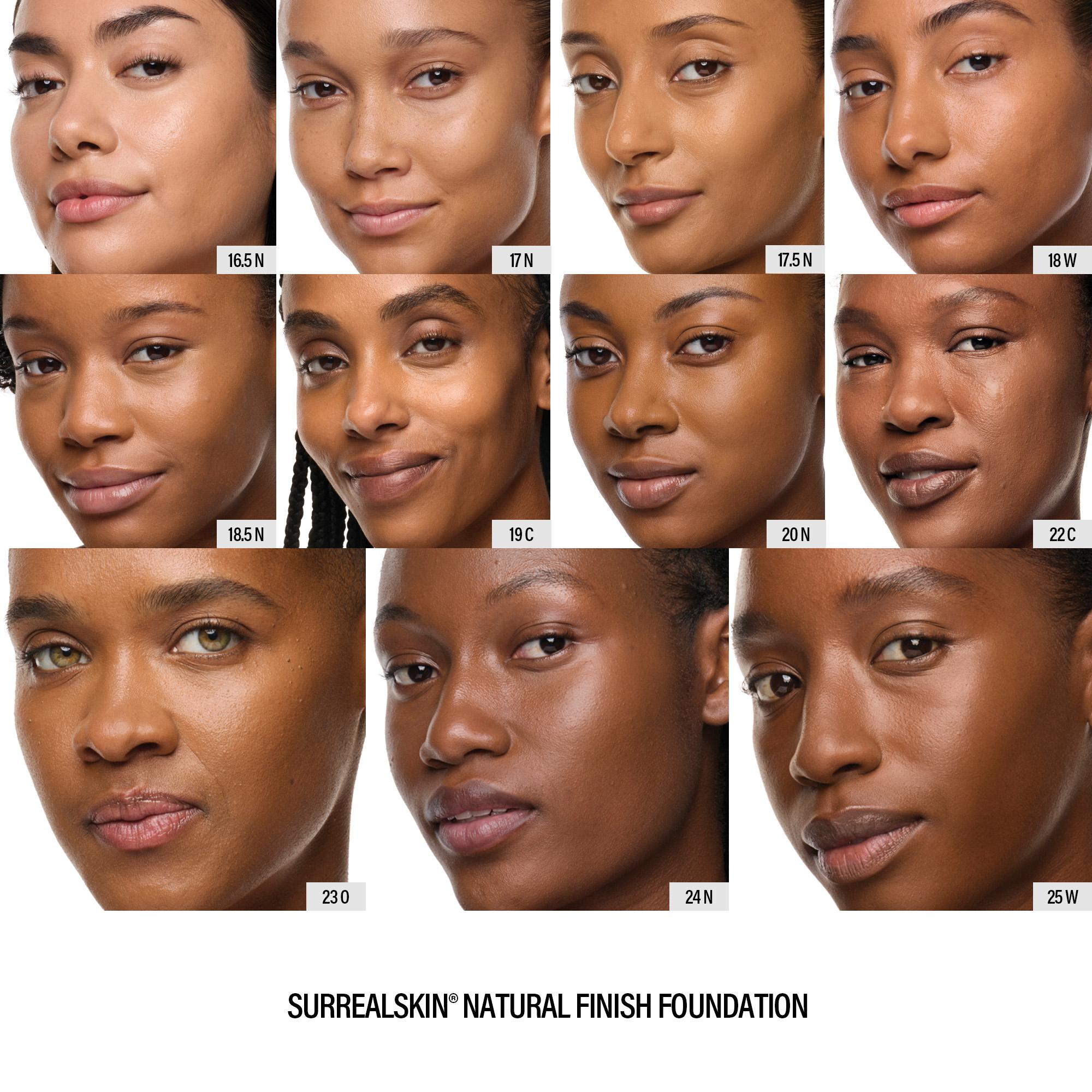 SURREALSKIN&reg; NATURAL FINISH FOUNDATION (BASE DE LARGA DURACI&Oacute;N CON ACABADO NATURAL)